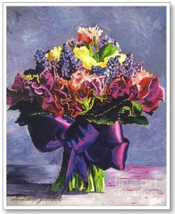 Purple Sash Bouquet Sells